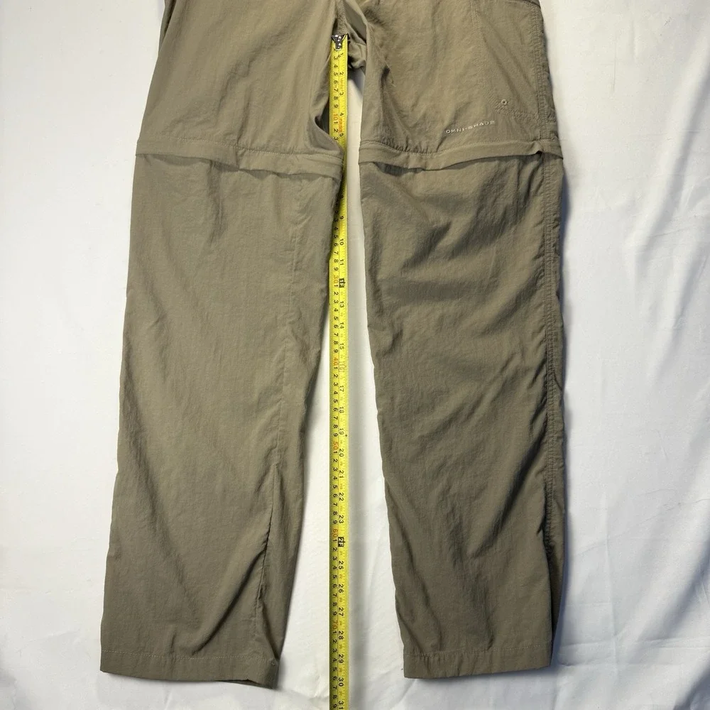 Columbia Pants Women's M Omni-Shade Convertible Utility Hiking - Picture 13 of 15